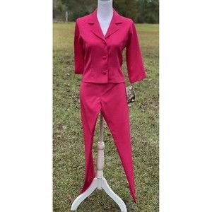 Vintage Selena Quintanilla Boutique Hot Pink Pant Suit Set New With Tags Size M